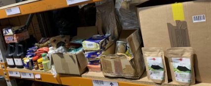 A quantity of Food, Matcha Tea, Confectionary and Related Items. Please Note: All Items Have Expired