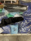 Assorted Corporate Clothing (stillage not included).