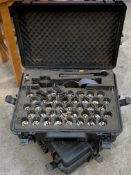 Two cases of Correlating Radio Loggers By Gutterman (Approximately 80). Pre-owned.