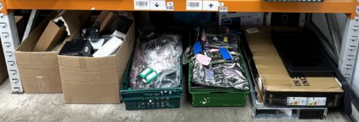 Assorted new and pre-owned IT and electrical items (All items sold as seen).
