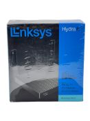 As new Linksys Hydra 6 Dual Band Mesh WiFi 6 AX3000 Router (EAN: 4260184673407) (Box sealed, some da