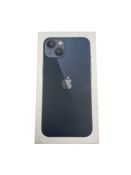 Pre-owned Apple iPhone 13 (Global/A2633) 128GB in Midnight Blue (Battery capacity 100%. Box & USB ca
