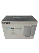 As new Netgear Orbi Pro WiFi 6 Mini AX1800 Dual-Band Mesh WiFi System (P/N: SXK30-100EUS EAN: 606449