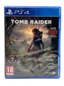 Seven as new Shadow of the Tomb Raider: Definitive Edition PS4 Game Disks (Packaging sealed).