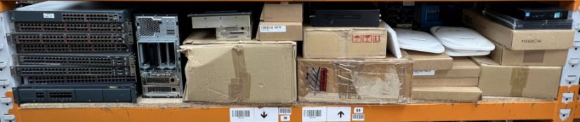 Assorted new and pre-owned IT and electrical items (All items sold as seen).