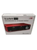 As new Focusrite Scarlett 4i4 (3rd Gen) Audio Interface (Box sealed).