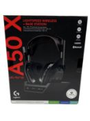 As new ASTRO A50 X LIGHTSPEED Wireless Gaming Headset + Base Station (Box sealed).