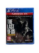 Ten as new The Last of Us: Remastered PS4 Game Disks (Packaging sealed).