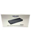 As new Wavlink UD69DK1 USB-C Ultra 5K Universal Docking Station (Box sealed).