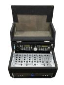 Pre-owned Numark CM200 5 Channel Rackmountable DJ Mixer & Soundlab Controller in case (Some damage t