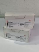 Two boxes of Leica HistoCare Spectra CV Cover Glass (24mm x 50mm No.1), EXP: 2026-03, REF: 3800152 (