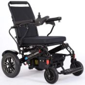 Mobility Extra MX-2 : Instant Fold Lightweight Folding Electric Wheelchair - New including batteries