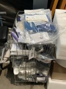 A basket of assorted Braces, Supports, and more