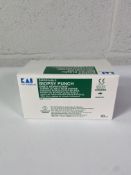 Ten boxes of Kai Medical Disposable Biopsy Punch (20 in a box) (Expiry 09/2025).