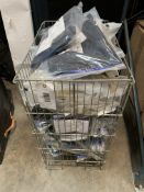 A basket of assorted Braces, Supports, and more