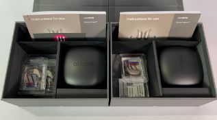 Two boxes of Oticon Hearing Aids, 1x Intent 1 Minirite (REF: 269568), 1x Intent 2 Minirite (REF:2695
