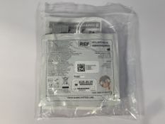 Ten Cardiac Science Paediatric Defibrillations Pads (0-8 years) REF: XELAED003A. As New (EXP: 25/09/