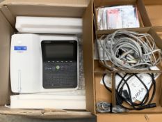 GE Healthcare Mac 2000 Resting ECG with cables. Pre-owned.