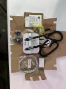 A Welch Allyn 777 Wall System - LED Otoscope and Coaxial Ophthalmoscope Set. As New.