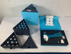 A TargetCool Aesthetic Procedures Medical Device Triangle Starter Kit (Kit Includes: 10 Cartridges,