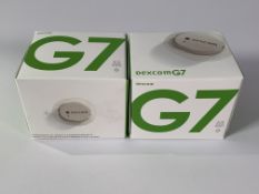 Two, Dexcom G7 CGM System (REF: STP-GT-001) New (EXP: 25/04/30)