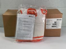 A box of ten ARJO DVT40 Thigh Garment Pairs (REF: DVT40). As New.