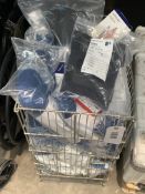 A basket of assorted Braces, Supports, and more