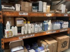 A large quantity of Medical Liquids and Solutions to include Dentosept, Durr Dental Orotol Plus, Ult