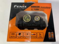 Fenix HM65R Shadow Master Dual Light Sources, USB-C Rechargeable Tough Magnesium Headlamp (Max 1200