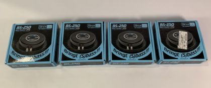 Four Sinus Tec BS - 250 Bass Shaker for Cars, Boxed, New, (One Outer Box Damaged).