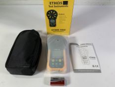 Ethos 4460 Digital Anemometer, With Carry Case, Instructions, Untested, As New. Boxed.