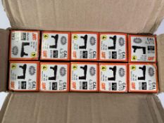 One thousand SPIT 6.3/10 Calibre Disc Cartridges (x100 per Box) (031700) Boxed.