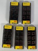 Five Packs Of Various Sandvik Coromant CNC/Lathe Carbide Inserts. (10 Per Pack) New.