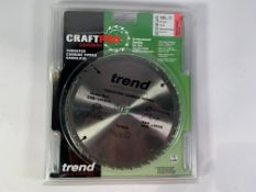 Five Packs, Trend Craftpro Combination Sawblade CSB/19040A (190mm Dia. X 40 Teeth X 16mm Bore X 2.6m