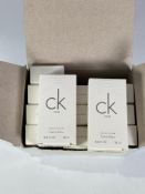Twelve Calvin Klein CK One eau de toilette (15ml).