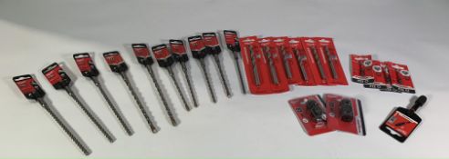 Twenty Three Assorted Milwaukee Drill Bits.