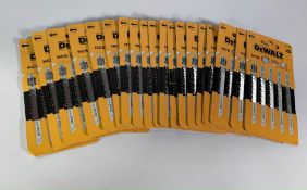 Twenty Packs Of DEWALT DT2164QZ HCS Jigsaw Blades For Wood 5pk.