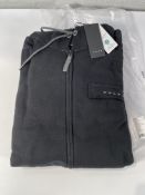 Volvo Rugged Full Zip Hoodie - Black - XL.