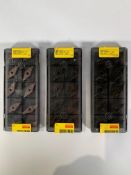 Three Packs Of Various Sandvik Coromant CNC/Lathe Carbide Inserts. (10 Per Pack) New.