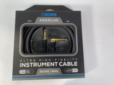 BOSS Premium Ultra High Fidelity Instrument Cable BIC-P10A - 10ft/3m - New.