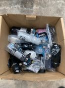 A quantity of Camelbak bottles, caps and straws (approximately 30 items).