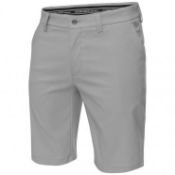 Galvin Green Percy Breathable Golf Shorts - Light Grey - 32 (stock image).