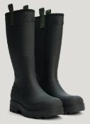 Tretorn Bryum Rubber Boots In Black, Size uk8 (473456) New With Tags (Stock Image)
