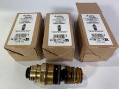 Three Armitage Shanks Sequential Thermostatic Cartridges (A962280NU) Boxed, As New.