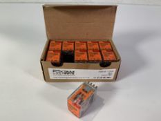 Foxtam Controls FRP3145 110VAC-14 Pin-4PCO-Relay, 10 Units. New.