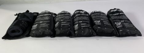 Six Pairs OF Gasp Inc HD Wrist Wraps 24
