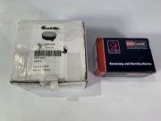 Brigade 97dB BBS-Tek White Sound Reversing Alarm (BBS-97) And Truck-lite Turn C (838/12/50) Box Sli
