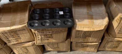 Ten Boxes Of Cup Cake Baking Trays (24 Per Box).