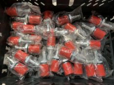 Twenty six assorted of Screw-in Hydraulic Cartridge Valves (tray not included).