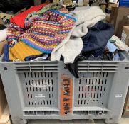 A Large Quantity Of Assorted Pre - Owned Clothing And Related Items, (Stillage Not Included).